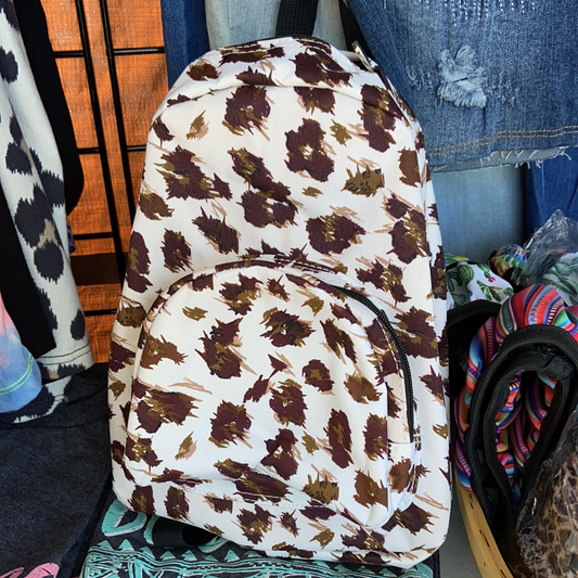 Leopard Mini Backpack