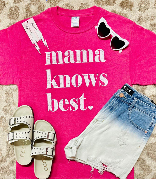 Mama Knows Best Graphic Tee