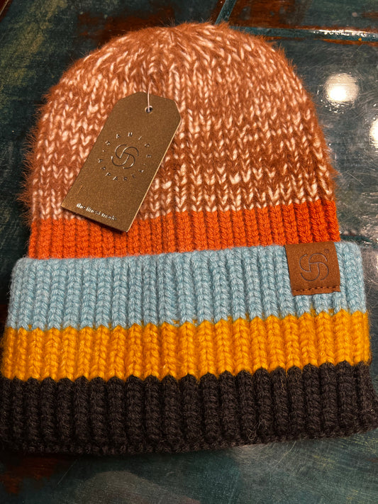 Striped Beanie